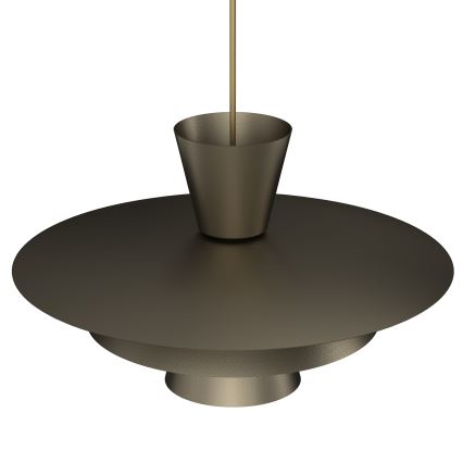 Hanglamp aan snoer PLATO 1xE27/15W/230V brons