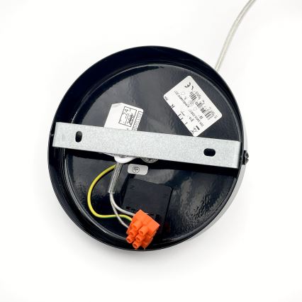 Hanglamp aan snoer ROSA 1xE27/60W/230V zwart/grijs