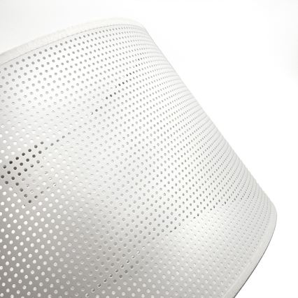 Hanglamp aan snoer SIRJA PLISADO 1xE27/15W/230V Ø 35 cm wit