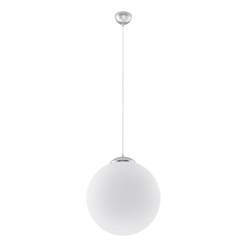 Hanglamp aan snoer UGO 1xE27/15W/230V Ø 30 cm wit