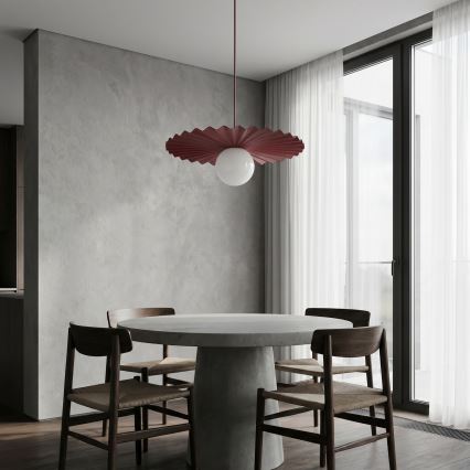 Hanglamp aan snoer UMBRA 1xG9/8W/230V rood