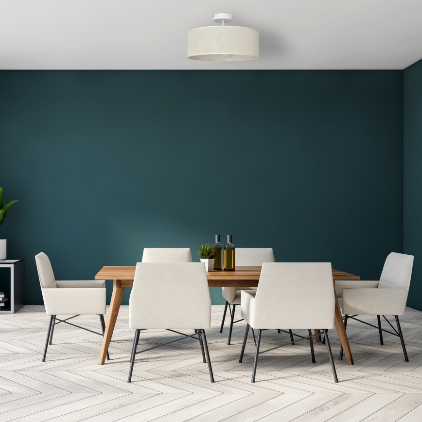 Hanglamp  ALBA 3xE27/15W/230V crème