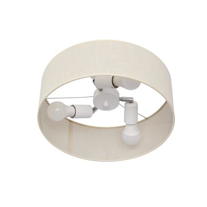 Hanglamp  ALBA 3xE27/15W/230V crème