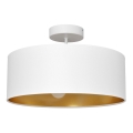 Hanglamp  ALBA 3xE27/15W/230V wit/goud