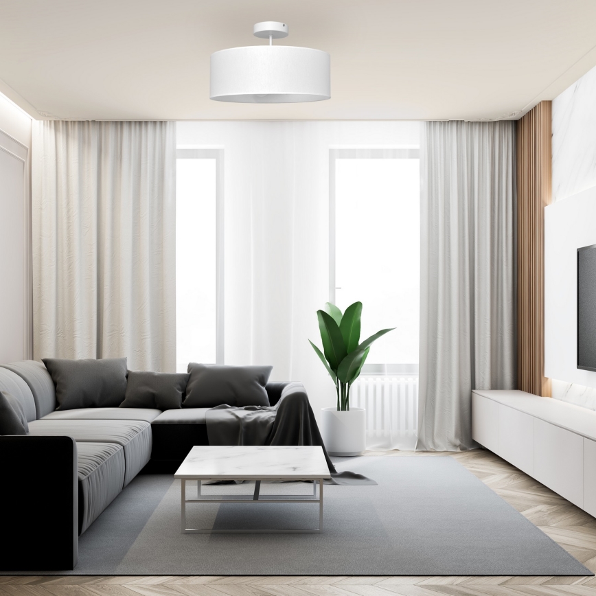 Hanglamp  ALBA 3xE27/15W/230V wit