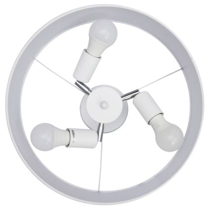 Hanglamp  ALBA 3xE27/15W/230V wit