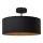 Hanglamp  ALBA 3xE27/15W/230V zwart/gouden