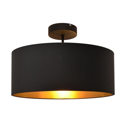 Hanglamp  ALBA 3xE27/15W/230V zwart/gouden
