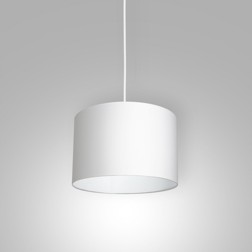 Hanglamp aan kabel ARDEN 1xE27/60W/230V Ø 25 cm wit