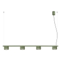 Hanglamp AURA met kabel 4xGX53/10W/230V groen