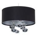 Hanglamp BUBBLE aan kabel, 1x E27 (max. 60 W), 230 V, Ø 40 cm, zwart