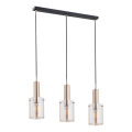 Hanglamp CELIA 3xE27/60W/230V goud