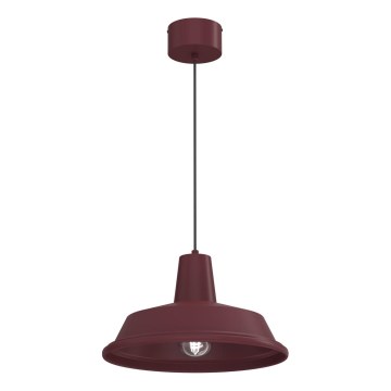 Hanglamp CLASS met kabelophanging 1xE27/15W/230V bordeaux