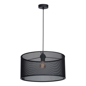 Hanglamp FELIX 1xE27/60W/230V zwart