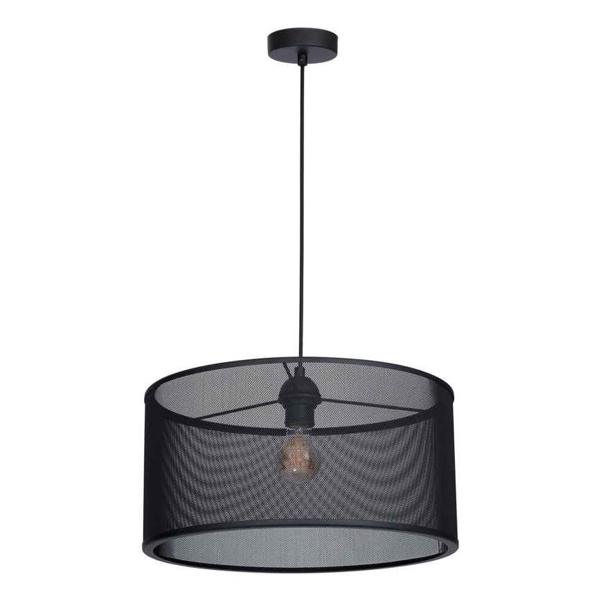 Hanglamp FELIX 1xE27/60W/230V zwart