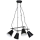 Hanglamp FERRIS 4 4xE27/60W zwart
