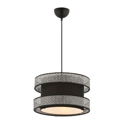 Hanglamp HALO aan kabel 1xE27/60W/230V zwart/grijs