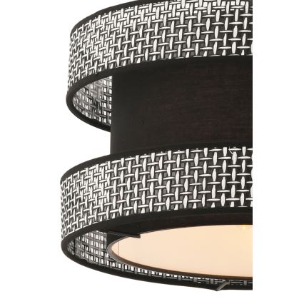 Hanglamp HALO aan kabel 1xE27/60W/230V zwart/grijs