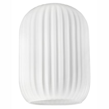 Hanglamp HECTOR met kabel 1xE27/15W/230V, wit/messing, Ø 14 cm