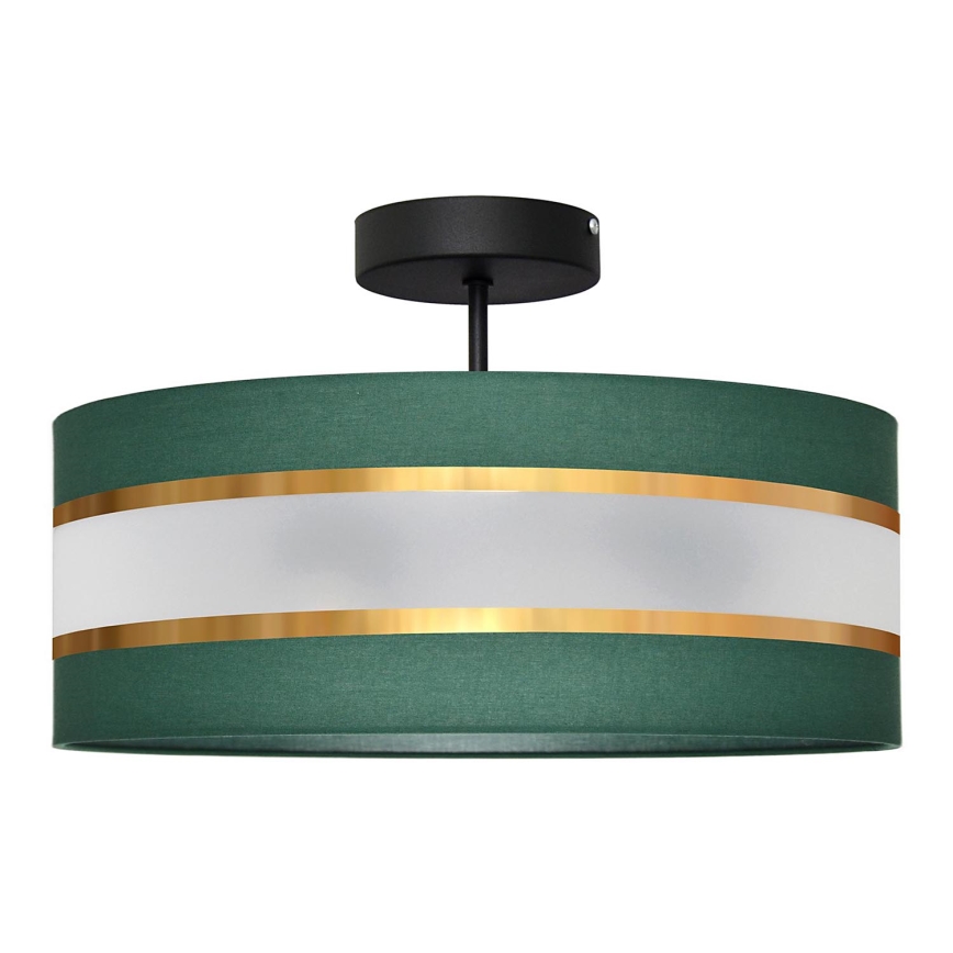 Hanglamp HELEN 3xE27/15W/230V groen/goud