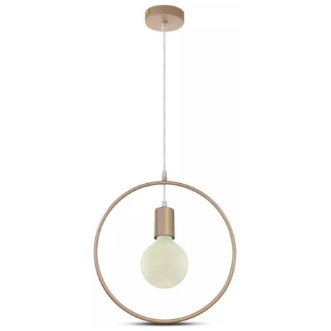 Hanglamp in een cirkel aan een koord 1x E27 / 60W / 230V