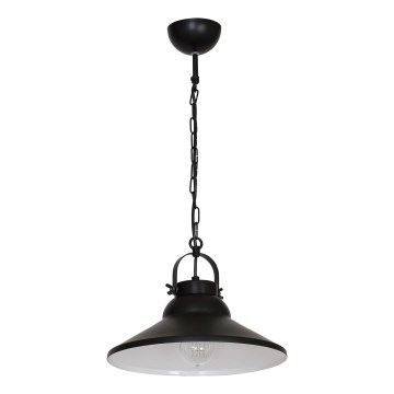 Hanglamp IRON 1 1xE27/60W zwart