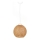 Hanglamp JUTE 1xE27/60W/230V beige