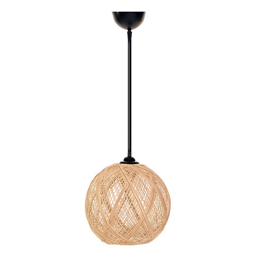 Hanglamp JUTE 1xE27/60W/230V beige