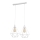 Hanglamp KARO 2xE27/15W/230V wit