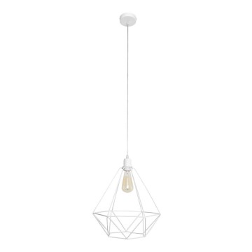 Hanglamp KARO LARGE 1xE27/15W/230V wit
