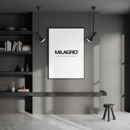 Hanglamp  LINTERNA 1xGX53/12W/230V zwart