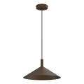 Hanglamp met kabel ANEGA 1xGX53/15W/230V Ø 30 cm bruin