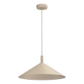 Hanglamp met kabel ANEGA 1xGX53/15W/230V Ø 40 cm beige
