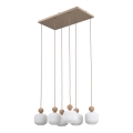 Hanglamp met kabel BALLO 6xE14/10W/230V beige