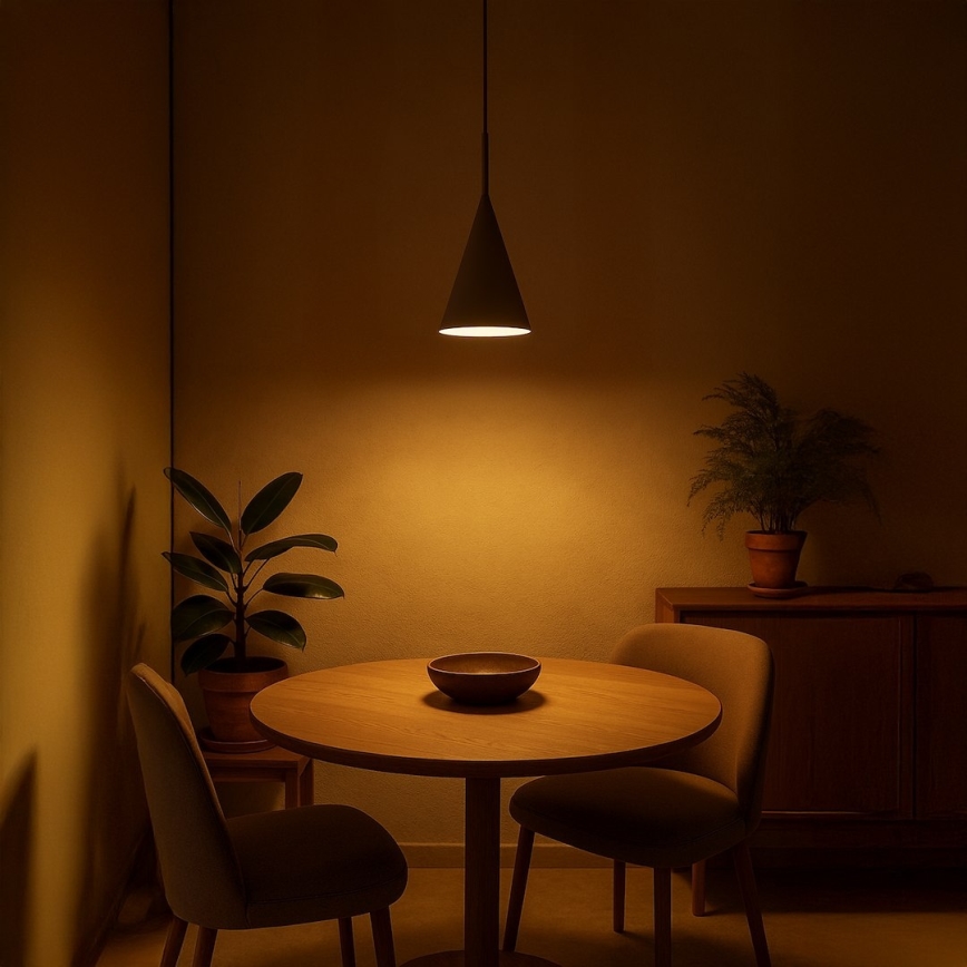 Hanglamp met kabel CAPITAL 1xGX53/15W/230V Ø 17 cm taupe