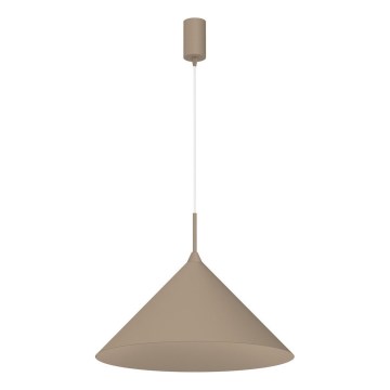 Hanglamp met kabel CAPITAL 1xGX53/15W/230V Ø 46 cm taupe