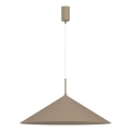Hanglamp met kabel CAPITAL 1xGX53/15W/230V Ø 60 cm taupe
