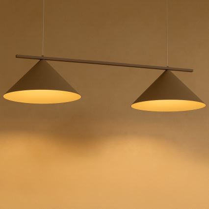 Hanglamp met kabel CAPITAL, 2x GX53/15W/230V, beige