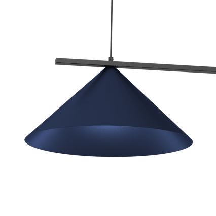 Hanglamp met kabel CAPITAL 2xGX53/15W/230V blauw