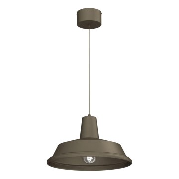 Hanglamp met kabel CLASS 1xE27/15W/230V brons