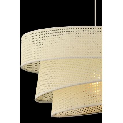 Hanglamp met kabel COUPER 1xE27/60W/230V wit