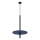 Hanglamp met kabel FELTRO 1xG9/8W/230V zwart/blauw