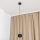 Hanglamp met kabel GAMBIT 1xGU10/10W/230V zwart