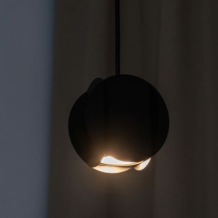 Hanglamp met kabel GAMBIT 1xGU10/10W/230V zwart