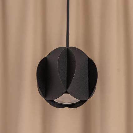 Hanglamp met kabel GAMBIT 1xGU10/10W/230V zwart