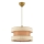 Hanglamp met kabel HALO 1xE27/60W/230V beige/crème