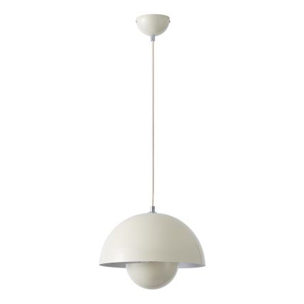 Hanglamp met kabel JARDEN 1xE27/15W/230V crème