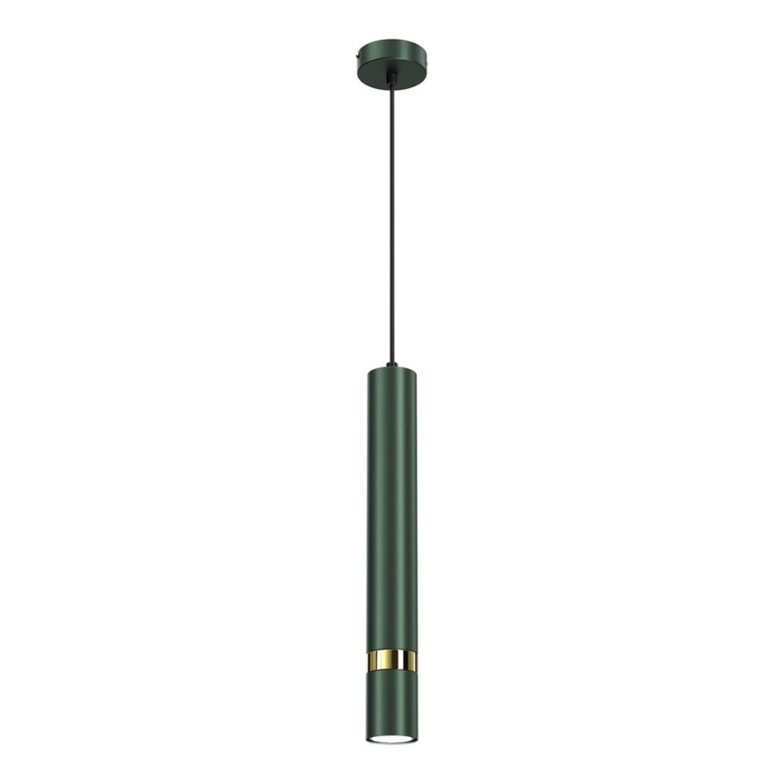Hanglamp met kabel JOKER 1xGU10/25W/230V groen/goud