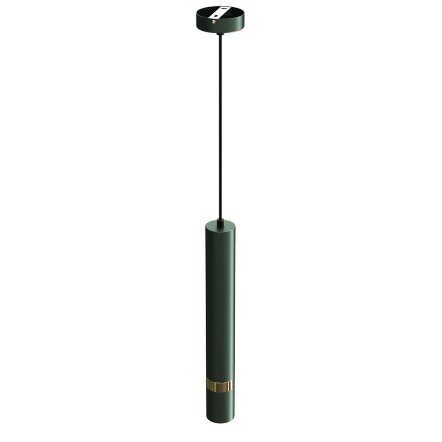 Hanglamp met kabel JOKER 1xGU10/25W/230V groen/goud