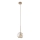 Hanglamp met kabel LAVA 1xG9/8W/230V beige/gerookt beige
